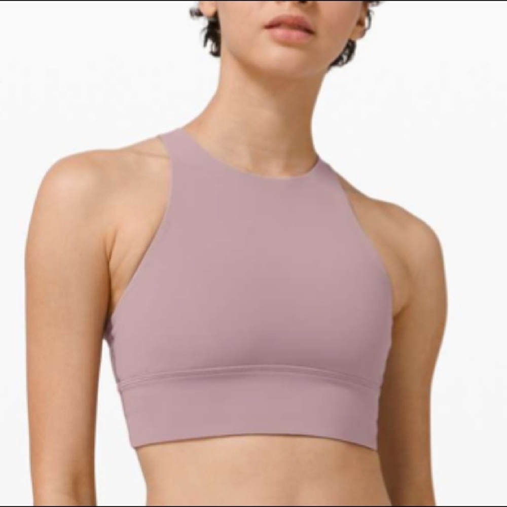 NWT Lululemon Energy Bra High Neck Long Line Tough - Picture 2 of 9